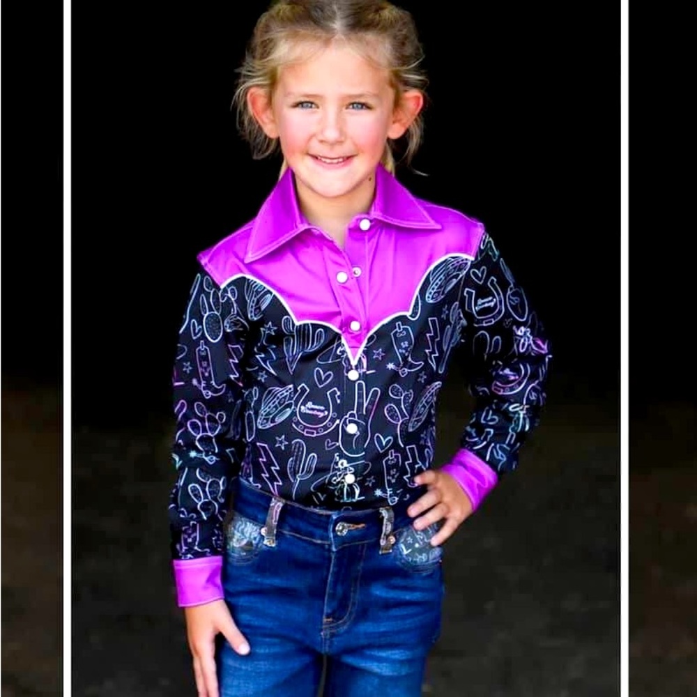 Youth Rodeo Pearl Snap shirt